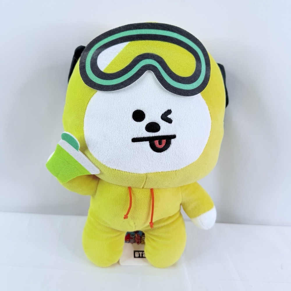 BT21 Line Friends Summer Dolce Chimmy Yellow BTS 14" Aqi BTS NWT